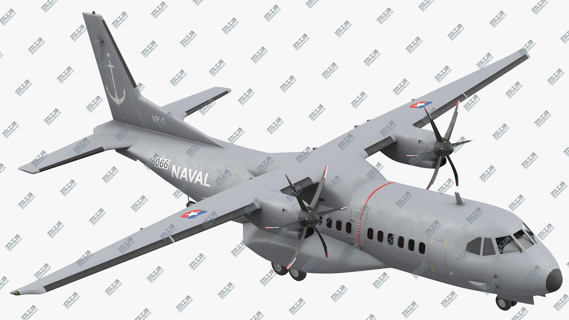 images/goods_img/20210313/Airbus C295 Twin Turboprop Maritime Patrol Aircraft 3D model/1.jpg